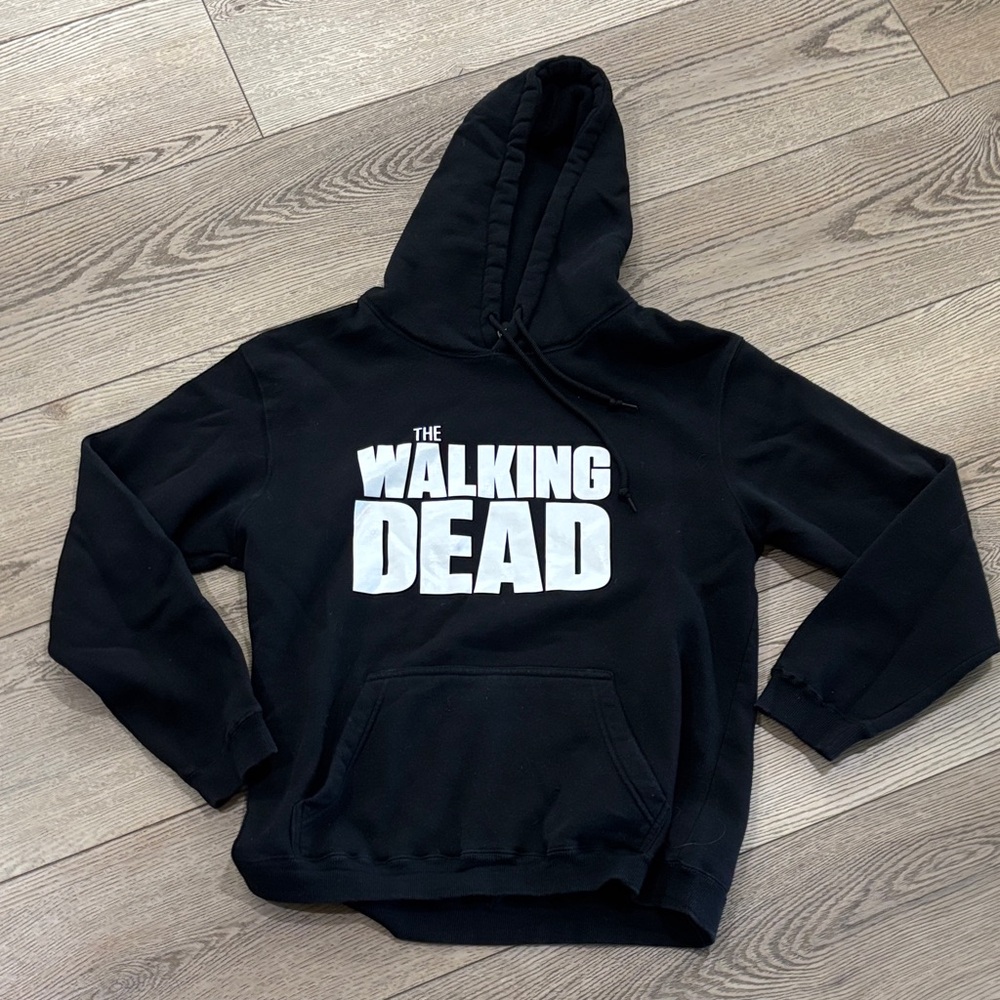 Cool Mind brand Walking Dead black hoodie. Women's L. Like new condition. Sharp!